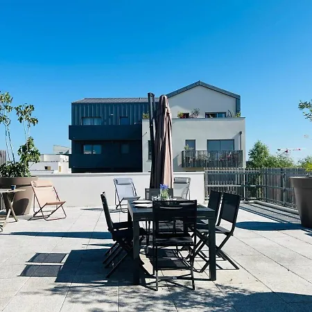 Casa Botanica - Double Rooftop : Groupe 12 Personnes Appartement Angers