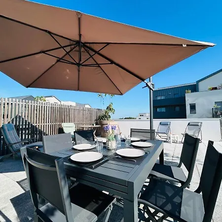 Casa Botanica Rooftop - Groupe 12 Personnes Apartment Angers