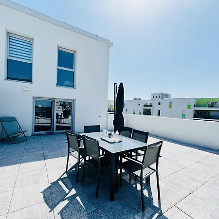 Casa Botanica Rooftop - Groupe 12 Personnes Apartment Angers